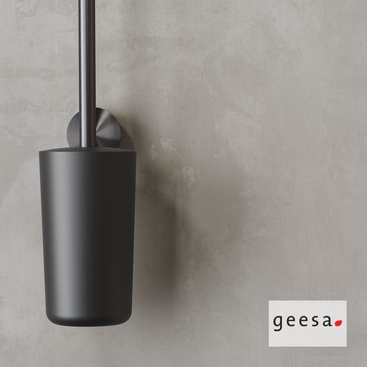 Φωτογραφία προϊόντος: OEM Πιγκάλ Επίτοιχο OPAL Geesa Inox PVD Black Brushed