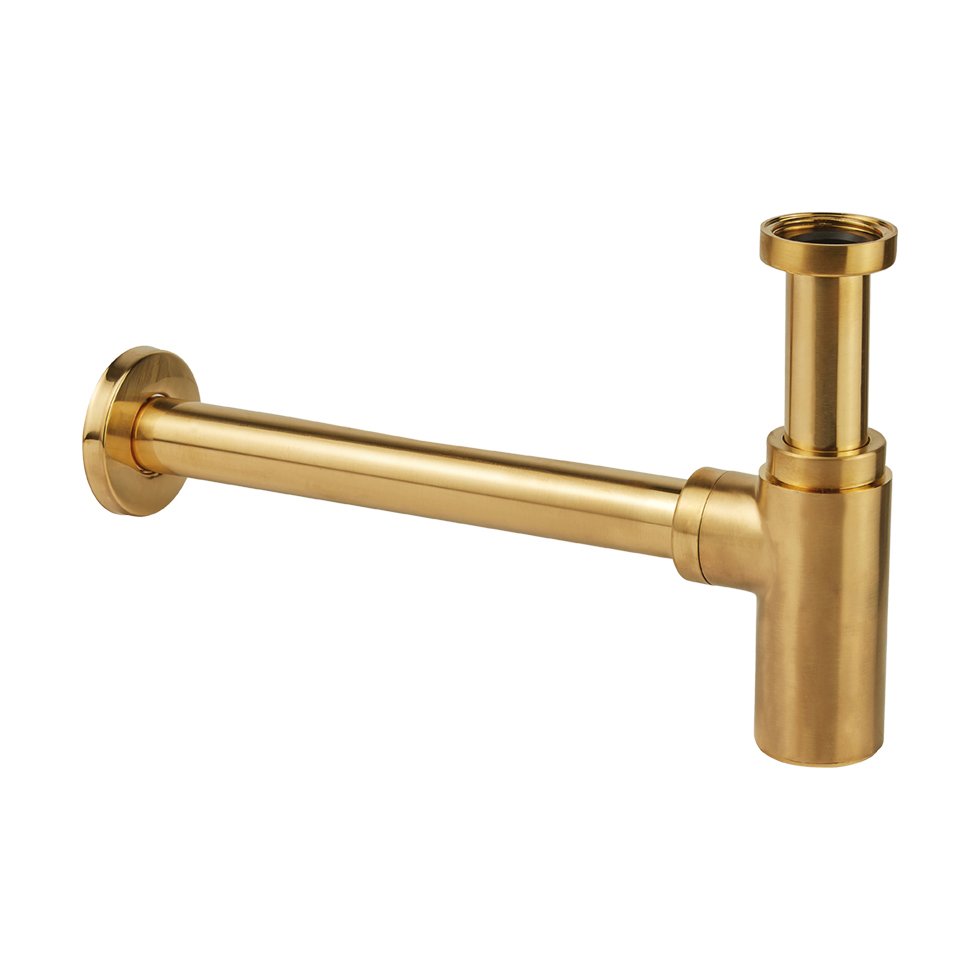 Φωτογραφία προϊόντος: OEM Σιφών Νιπτήρα Minimal Vicario Brushed Gold
