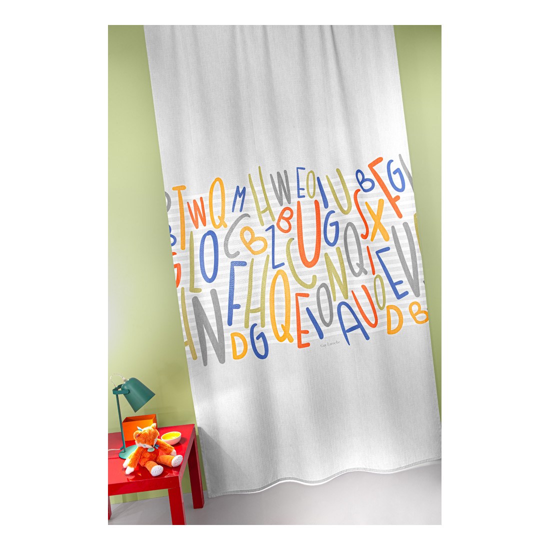 Φωτογραφία προϊόντος: Guy Laroche Κουρτίνα Kids-Bebe Letters Multi