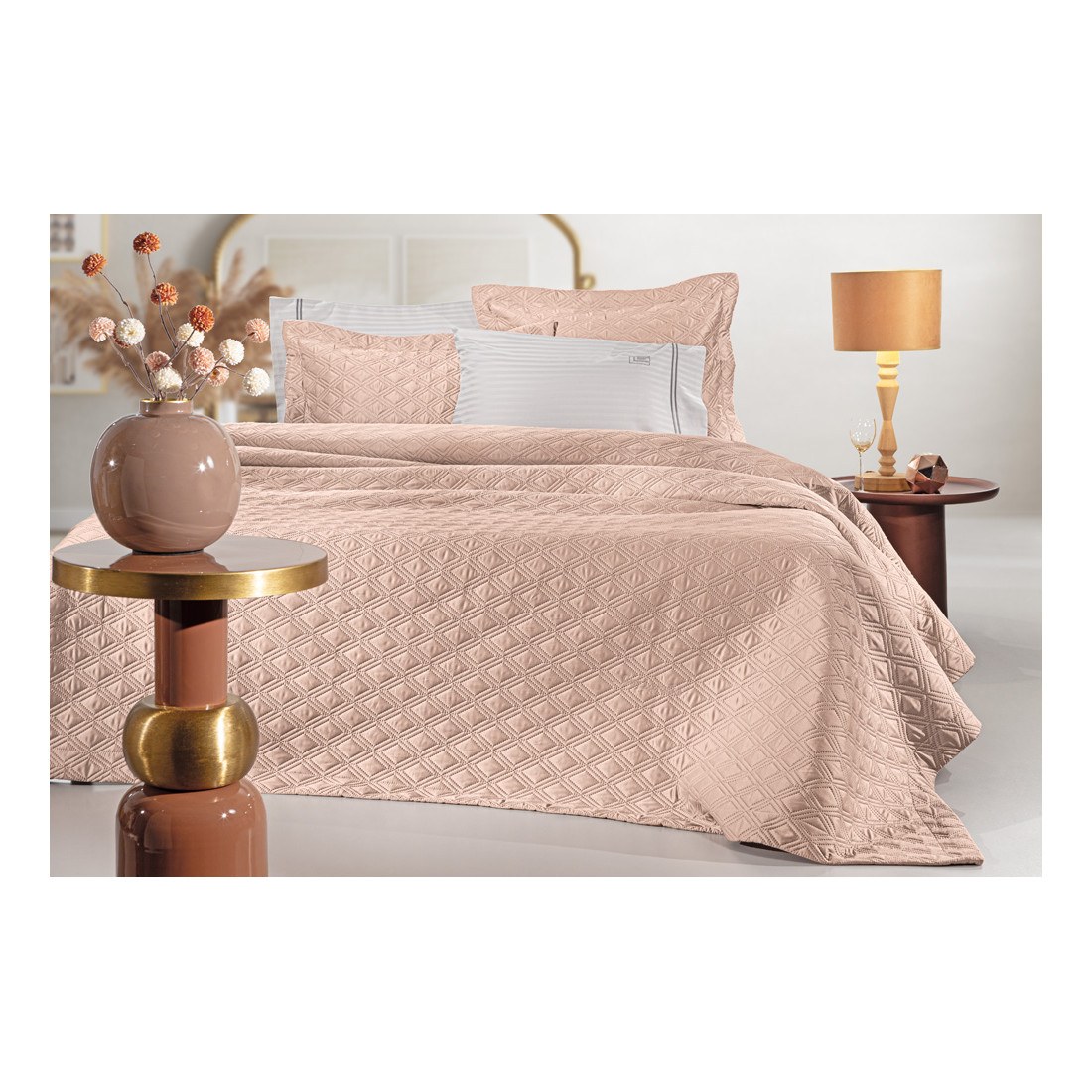 Φωτογραφία προϊόντος: Guy Laroche Σετ 3τμχ Κουβερλί Honour Old Pink