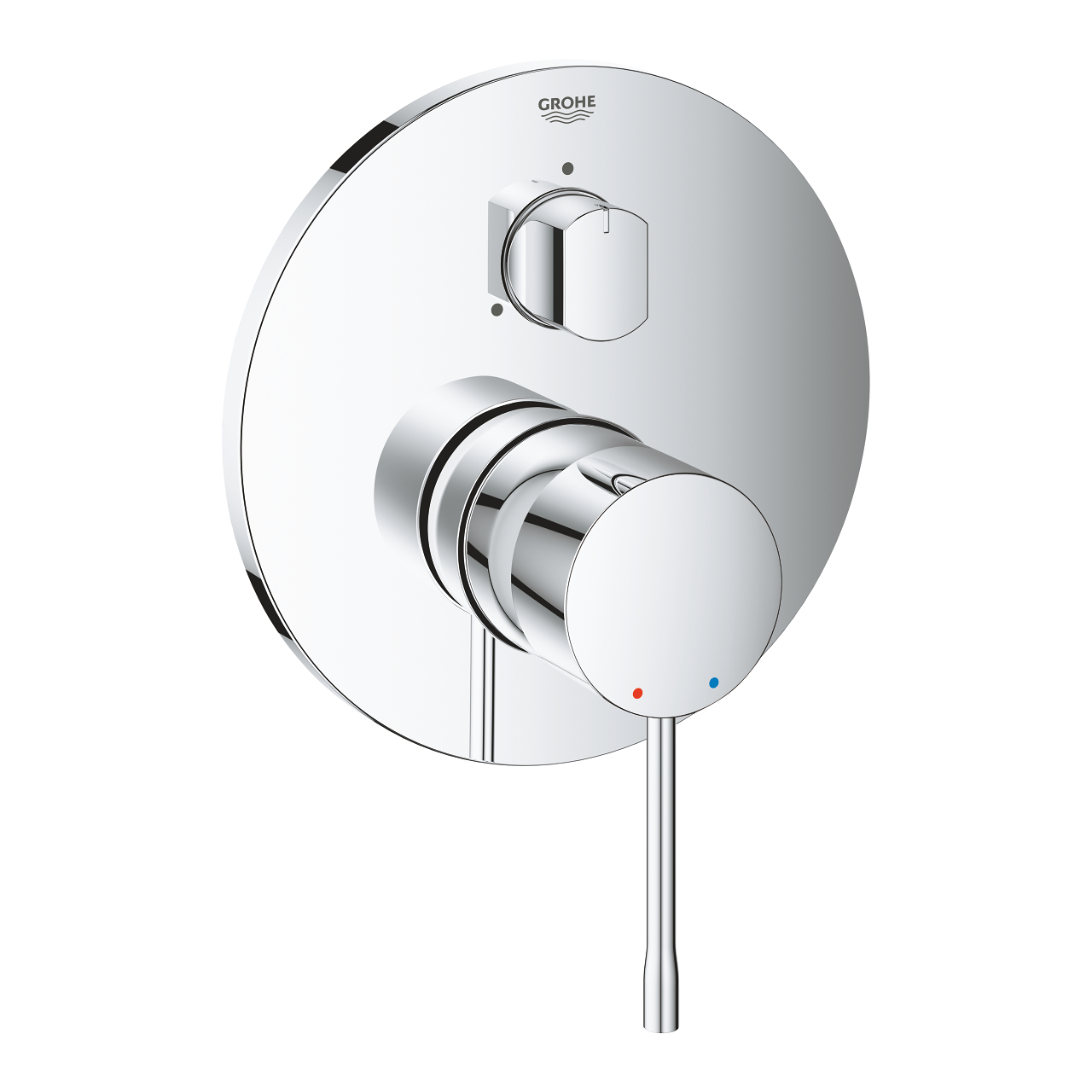 Φωτογραφία προϊόντος: Grohe Essence 24169001 Μπαταριά εντοιχισμού 3 εξόδων ασημί χρωμέ εξωτερικό μέρος