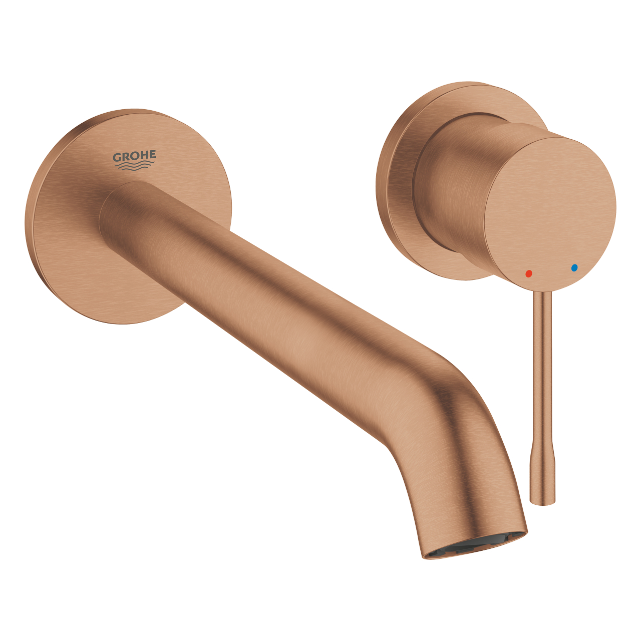 Φωτογραφία προϊόντος: Grohe New Essence 29193DL1 Brushed Warm Sunset Αναμεικτική μπαταρία νιπτήρος για επιτοίχια τοποθέτηση