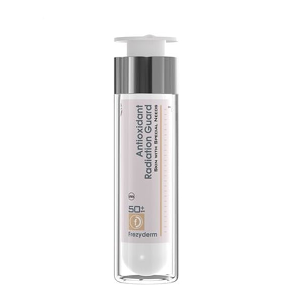 Φωτογραφία προϊόντος: Frezyderm Antioxidant Radiation Guard SPF50+ Αντιοξειδωτική Κρέμα Προσώπου Πολύ Υψηλής Προστασίας 50ml