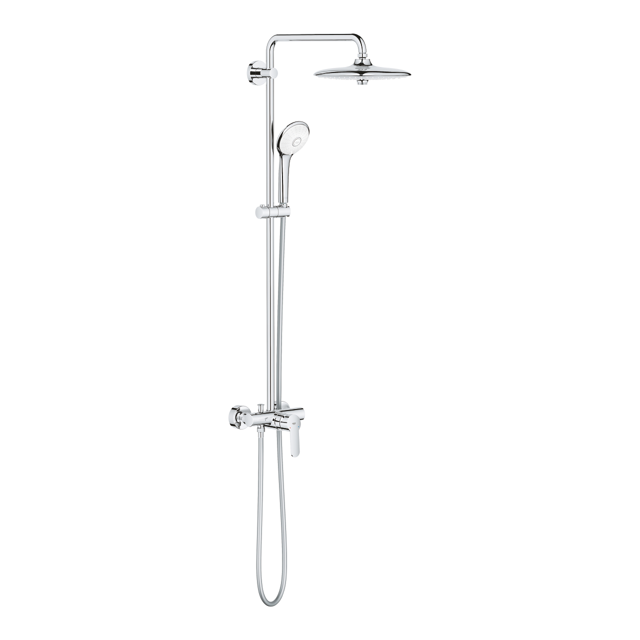 Φωτογραφία προϊόντος: GROHE Euphoria 27473002 με αναμεικτικη μπαταρια ντουσιερας , και κεφαλη 26 cm
