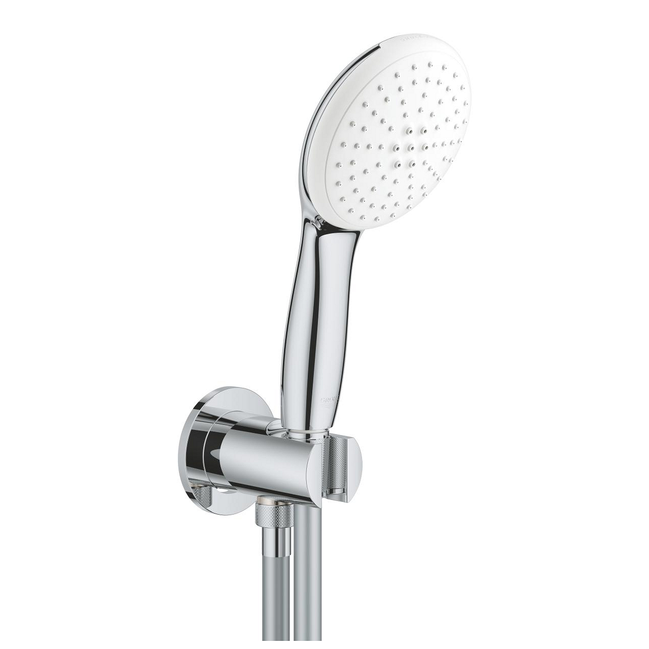 Φωτογραφία προϊόντος: Grohe Tempesta 110 26406003 Τηλέφωνo Ντους 2 ροών με Σπιράλ και Στήριγμα/Παροχή, Χρωμέ