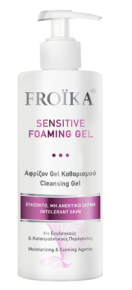 Φωτογραφία προϊόντος: Froika Sensitive Foaming Gel Αφρίζον Ζελ Καθαρισμού 400ml
