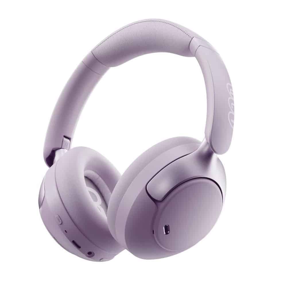 Φωτογραφία προϊόντος: QCY H3 PRO Headset Purple Hi-Res Audio V5.4 Bluetooth ANC LDAC/AAC/SBC Call Noise Canc. 40mm driv
