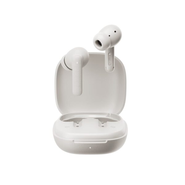 Φωτογραφία προϊόντος: QCY Buds White TWS Ακουστικά με Noise Reduction, 35h και 10mm δυναμικά drivers