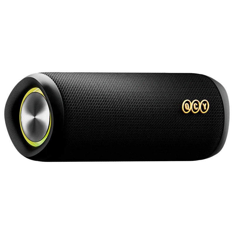 Φωτογραφία προϊόντος: QCY SP7 Black - Portable Bluetooth Speaker w Stereo Sound 40W, Mic for Calls, RGB Light Show