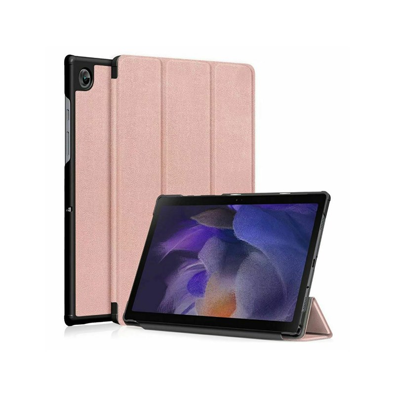 Φωτογραφία προϊόντος: Tech-Protect Smartcase Flip Cover Δερματίνης Ροζ Χρυσό (Galaxy Tab A8 10.5")