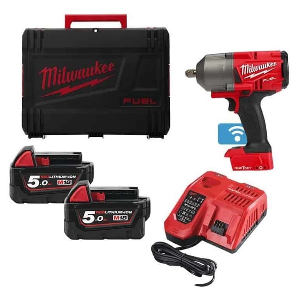 Φωτογραφία προϊόντος: M18 FUEL™ ONE-KEY™ ONEFHIWF34-502X ΜΠΟΥΛΟΝΟΚΛΕΙΔΟ ¾″ ΥΨΗΛΗΣ ΡΟΠΗΣ ΜΕ ΔΑΚΤΥΛΙΔΙ ΣΥΓΚΡΑΤΗΣΗΣ | Milwaukee 4058546029029