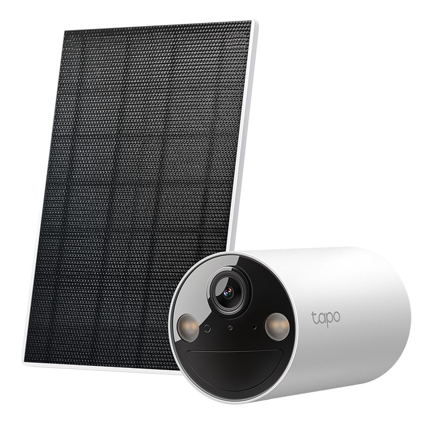 Φωτογραφία προϊόντος: TP-Link Security Camera Smart Powered 2K/IP65 Tapo + Solar Panel (TAPO C410 KIT)