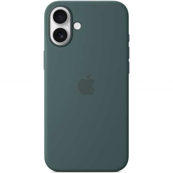 Φωτογραφία προϊόντος: Apple iPhone 16 Plus Silicone Case with MagSafe Lake Green