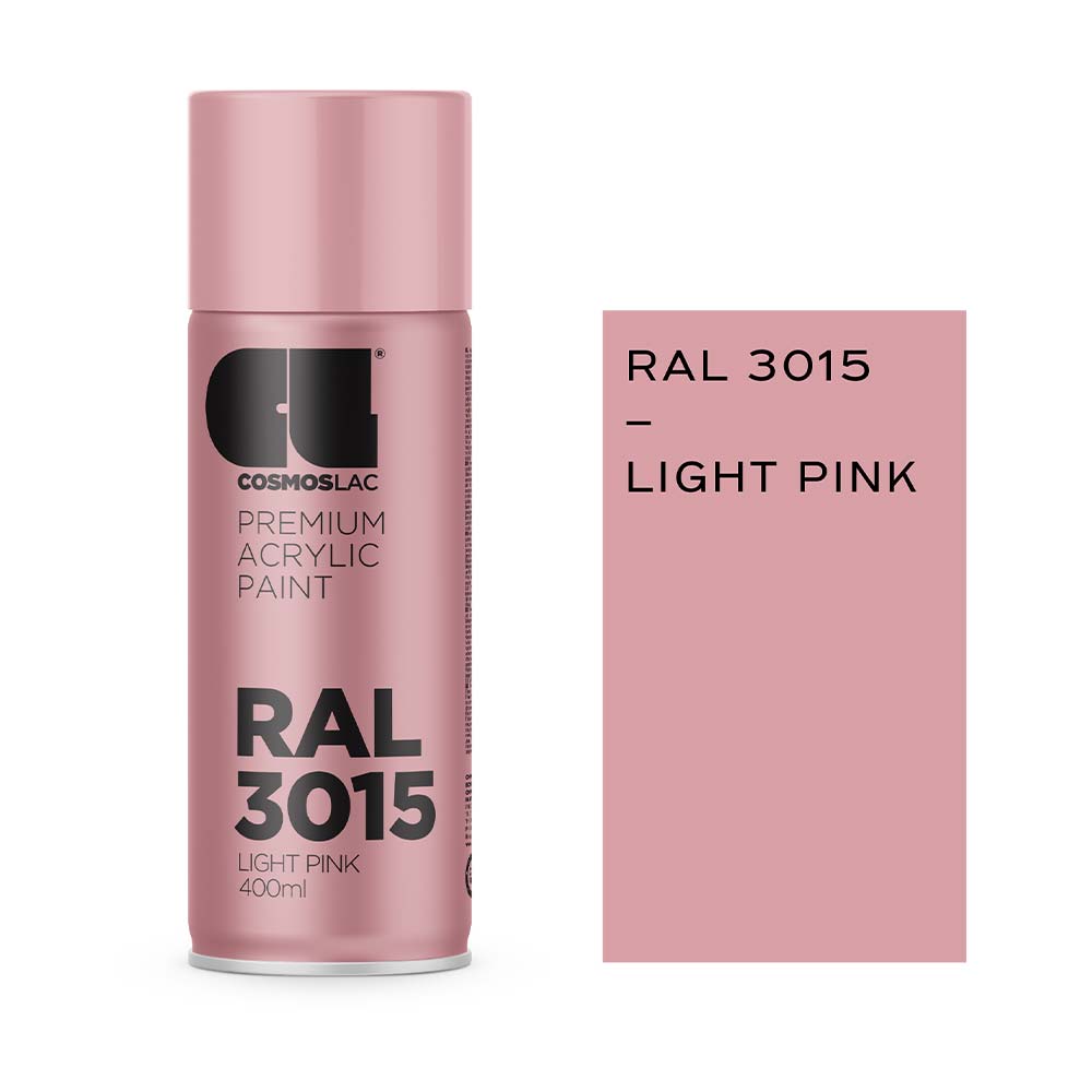 Φωτογραφία προϊόντος: Σπρέι COSMOS LAC LIGHT PINK RAL3015-No465 400ml