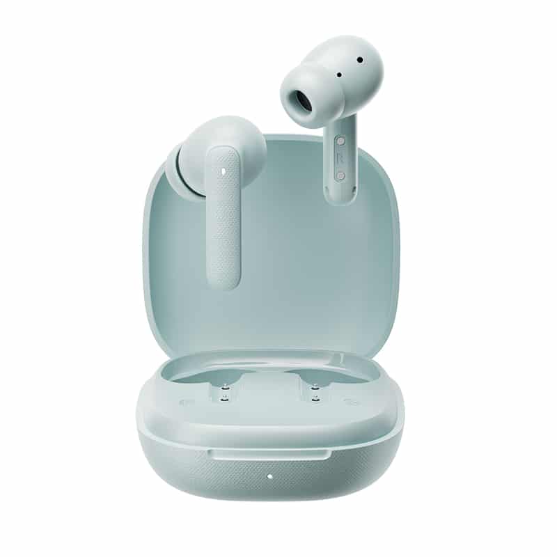 Φωτογραφία προϊόντος: QCY Buds Misty Blue - Noise Reduction Clear Calls TWS Earbuds 35h, 10mm dynamic drivers