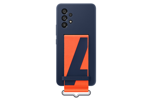 Φωτογραφία προϊόντος: Samsung Silicone/Strap Cover Galaxy A53 5G Navy