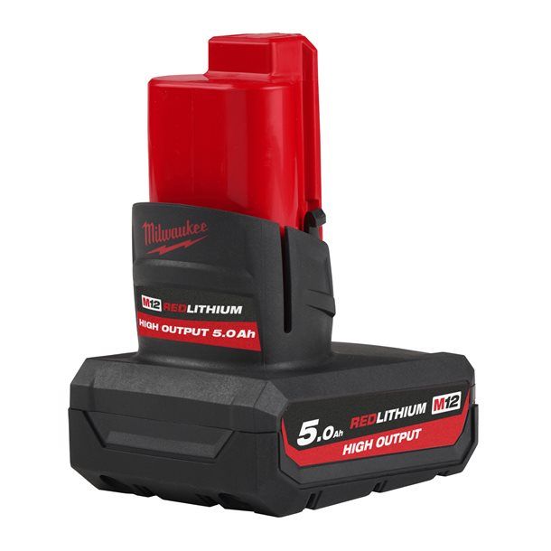 Φωτογραφία προϊόντος: M12™ HIGH OUTPUT™ 5.0 Ah ΜΠΑΤΑΡΙΑ MILWAUKEE 4932480165