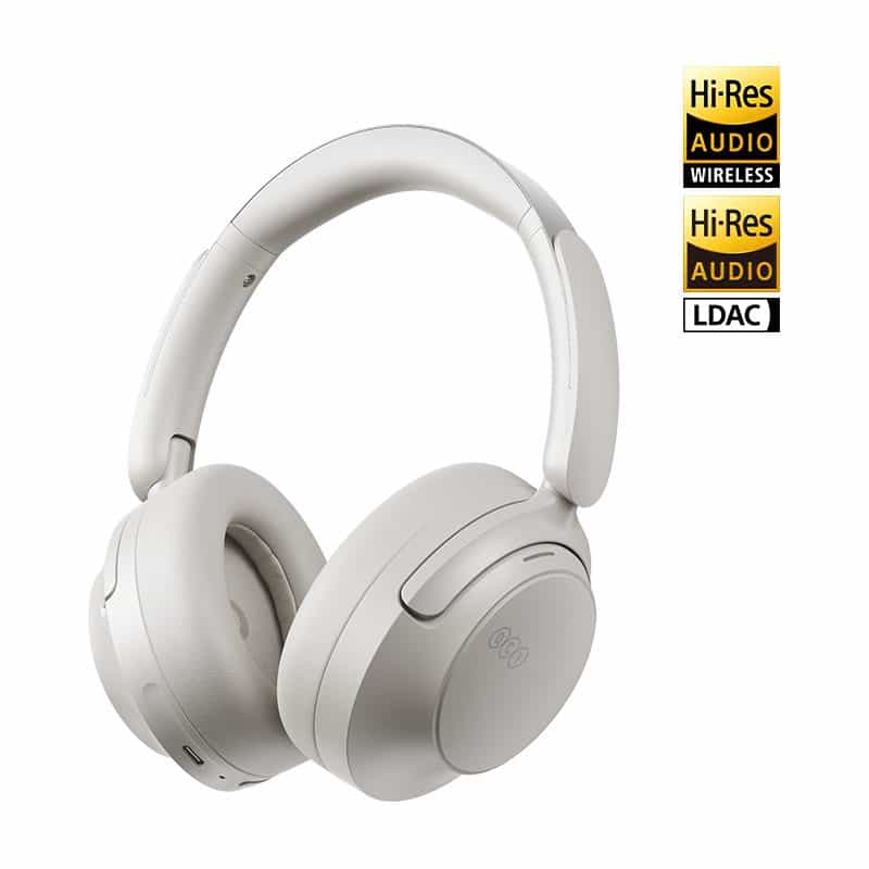 Φωτογραφία προϊόντος: QCY H3S Headphones White - Type-C & Bluetooth 6.0 ANC iOS/Android Call Noise Cancelling Headset102h