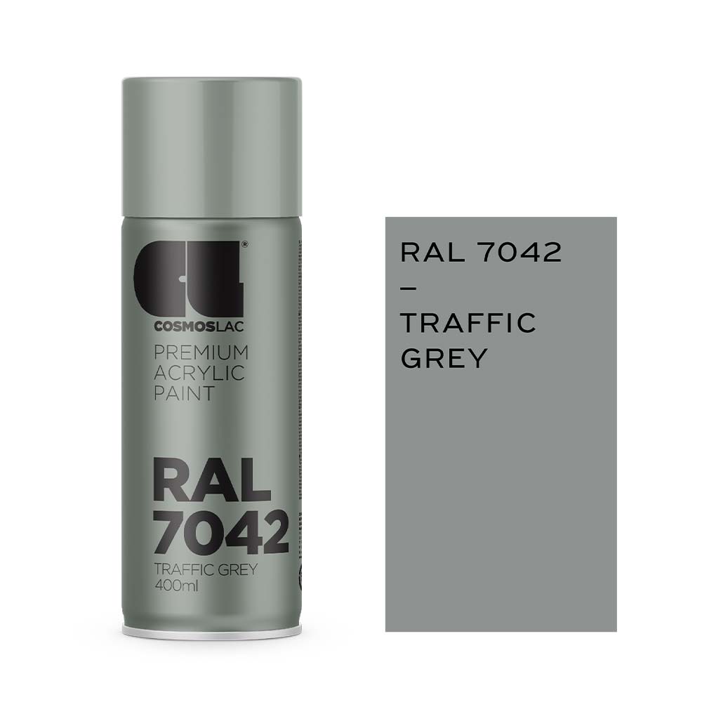 Φωτογραφία προϊόντος: Σπρέι COSMOS LAC ΓΚΡΙ RAL7042- Νo306 400ml
