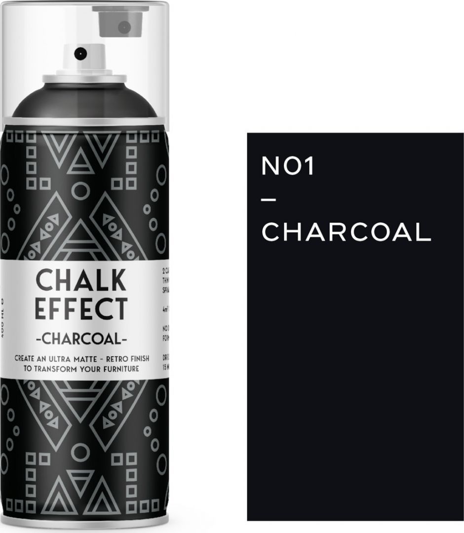 Φωτογραφία προϊόντος: COSMOS LAC Σπρέι COSMOS Chalk Effect Ν1 CHARCOAL- ΜΑΥΡΟ 400ml