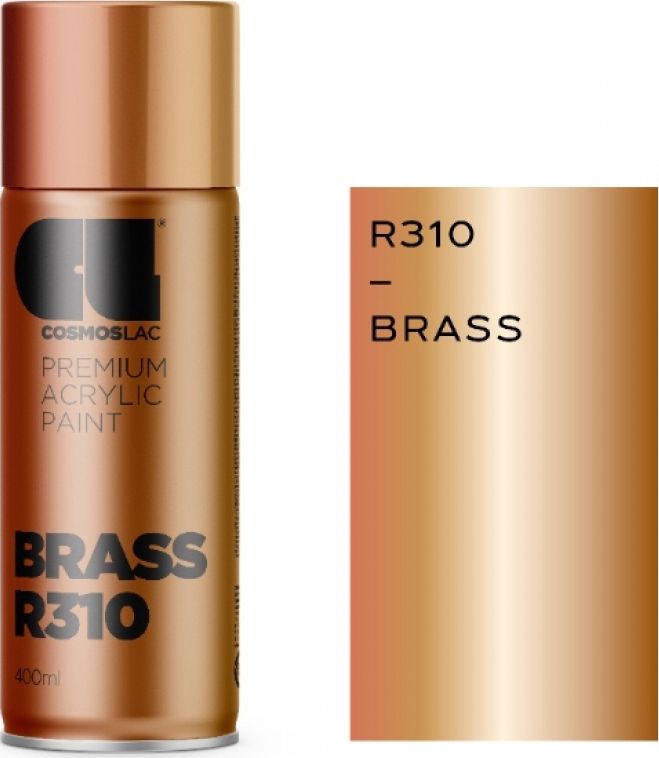 Φωτογραφία προϊόντος: Σπρέι COSMOS LAC BRIGHT BRASS R310 400ml