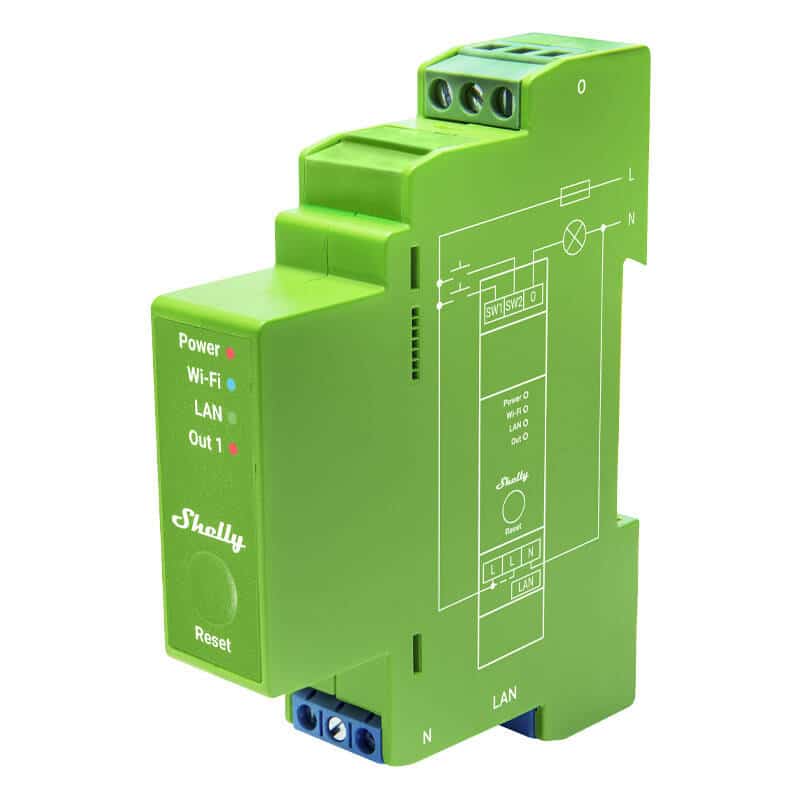 Φωτογραφία προϊόντος: Elvhx Shelly Pro Dimmer 1PM (EAN 3800235268162)