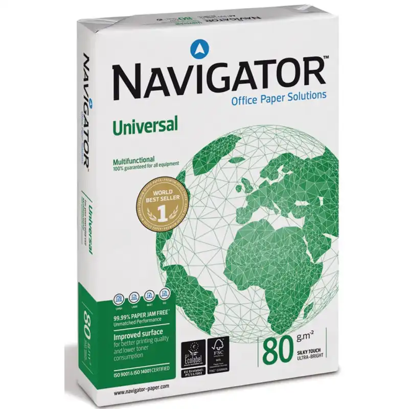 Φωτογραφία προϊόντος: Χαρτί Α4 Navigator Universal 80gr 500 Φύλλα
