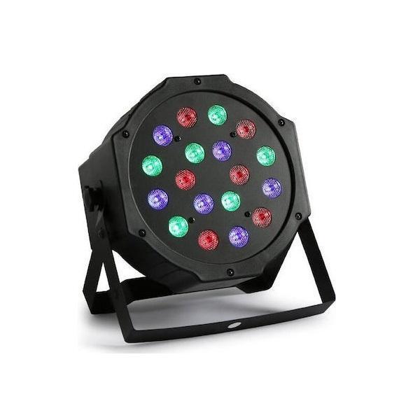 Φωτογραφία προϊόντος: Φωτορυθμικό LED PAR DMX 51080 54W RGB