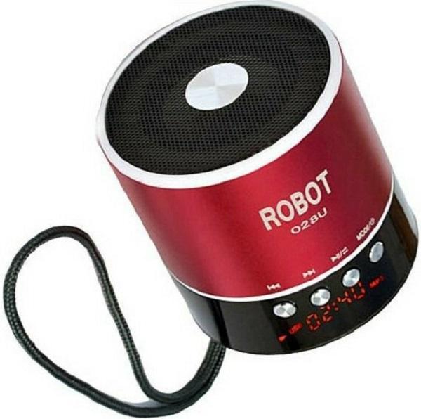 Φωτογραφία προϊόντος: Robot 028U Φορητό Ραδιόφωνο Μπαταρίας με USB Κόκκινο