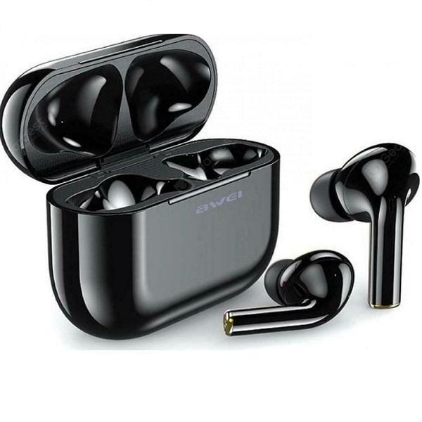 Φωτογραφία προϊόντος: Awei T29 In-ear Bluetooth Handsfree με Θήκη Φόρτισης, Μαύρα