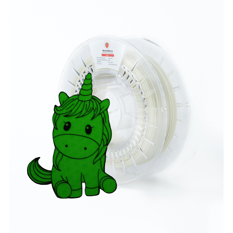 Φωτογραφία προϊόντος: Strawberry 3d PLA Glow in the Dark Filament 1.75 (+/- 0,05mm) 500 gr