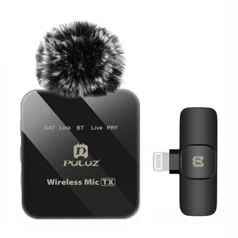 Φωτογραφία προϊόντος: Wireless Lavalier Microphone PULUZ PU647B (lightning)