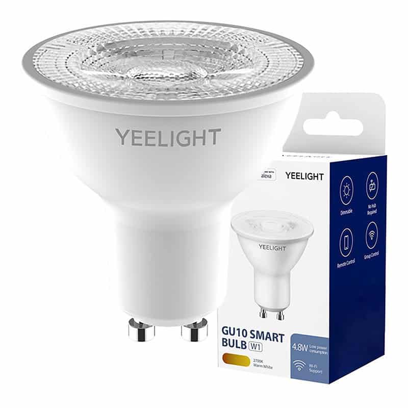 Φωτογραφία προϊόντος: Yeelight Έξυπνη Λάμπα W1 GU10 Dimmable (Θερμό Λευκό)