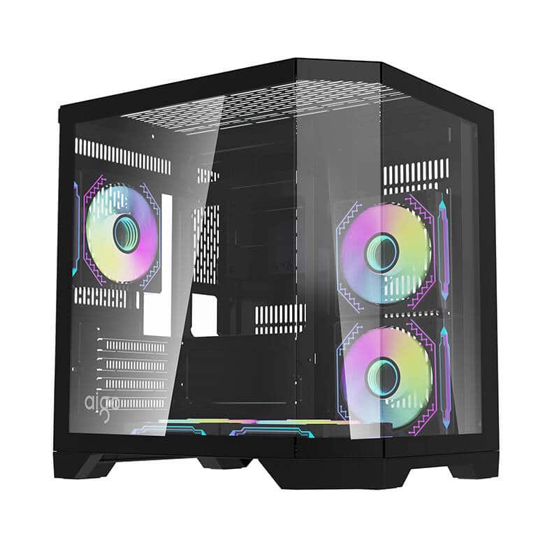 Φωτογραφία προϊόντος: Darkflash Computer Case FT350 + 5 aRGB fans (black)