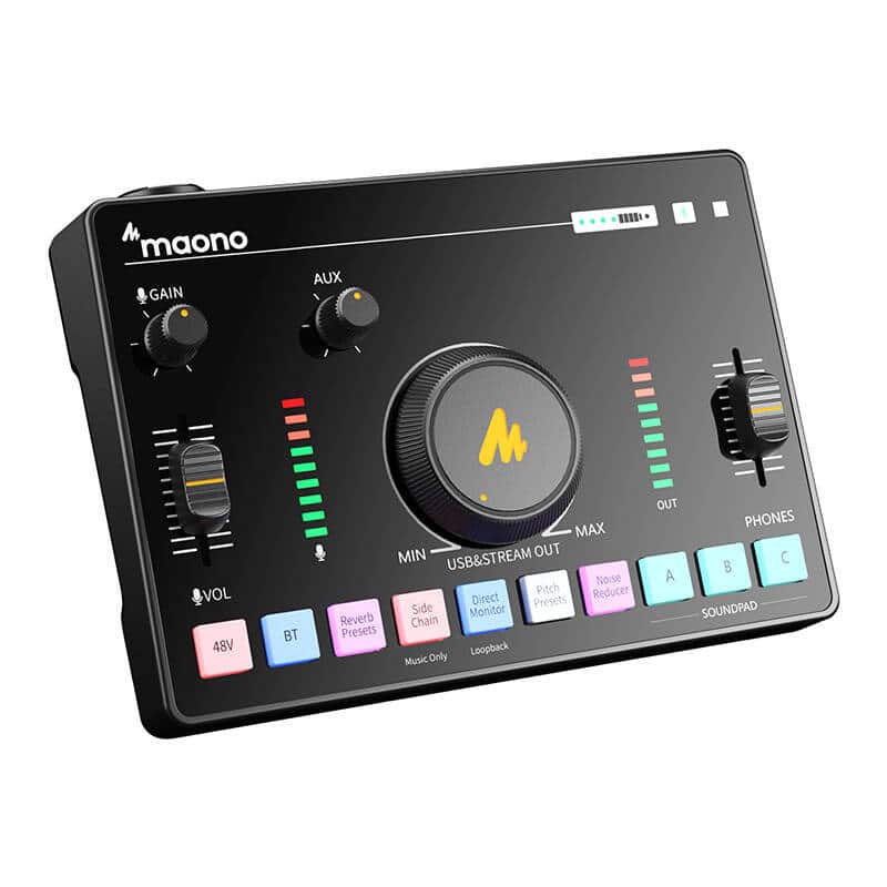 Φωτογραφία προϊόντος: Maono Audio Mixer & Sound Card AMC2 Neo