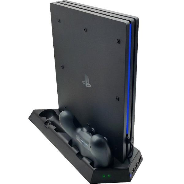 Φωτογραφία προϊόντος: Dobe PS4 / Slim Charging & Cooling Stand για PS4/PS4 Pro