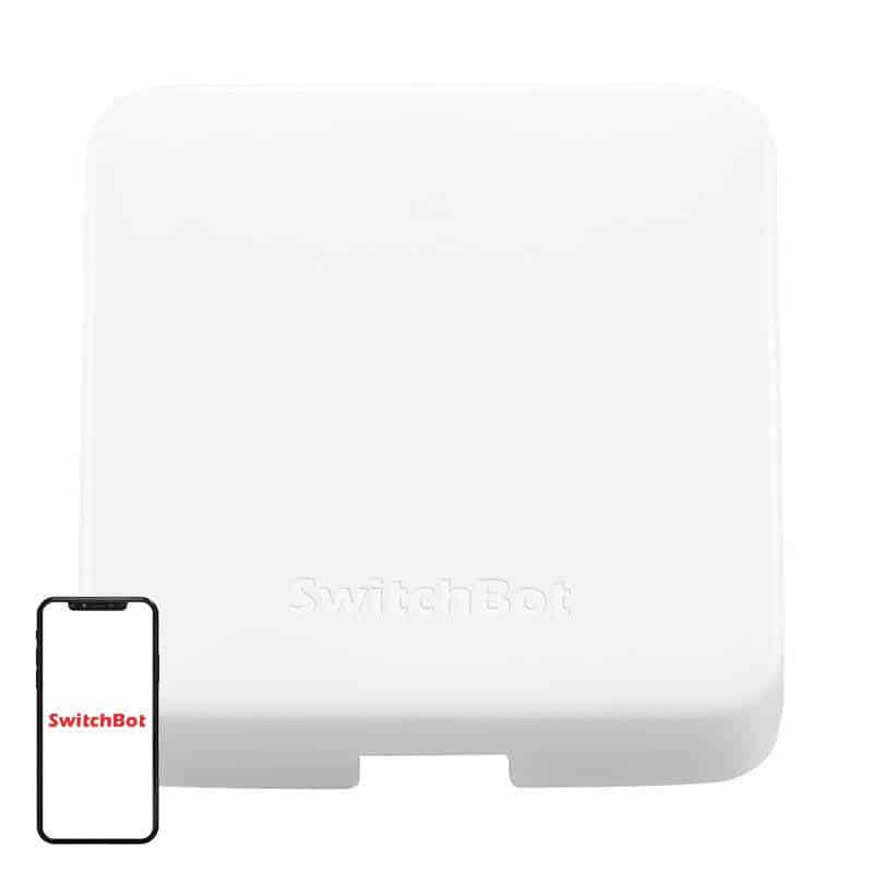 Φωτογραφία προϊόντος: Set Smart remote control Hub + 3x Thermo-Hygrometer SwitchBot Hub Mini