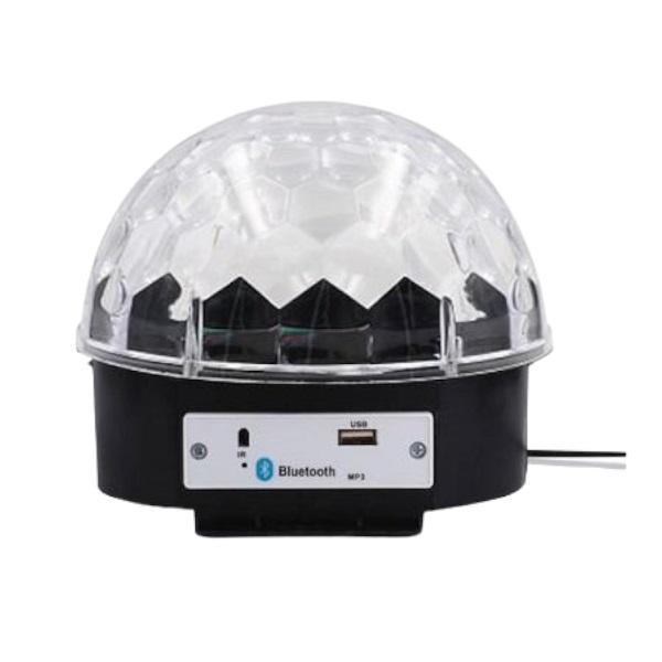 Φωτογραφία προϊόντος: Crystal Magic Ball Light Bluetooth Διακοσμητικό Φωτιστικό RGB Party Light LED Μαύρο