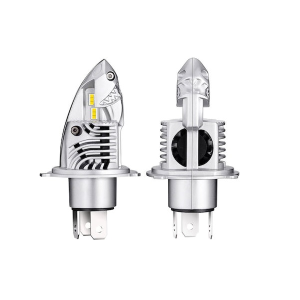 Φωτογραφία προϊόντος: NovSight A397-F10 H4 LED 6000K 12V 70W 2τμχ