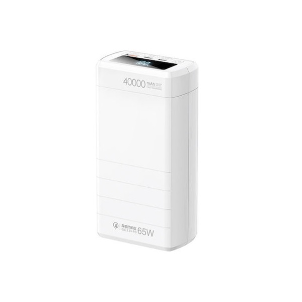 Φωτογραφία προϊόντος: Remax Dinba Power Bank 40000mAh 65W RPP-310 Λευκό