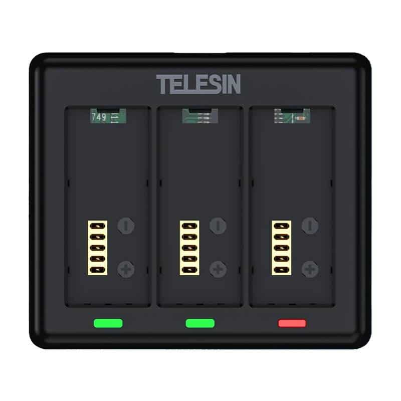 Φωτογραφία προϊόντος: Charger For 3 Batteries For GoPro HERO 13 Telesin (S0-BCG-12-TGP)