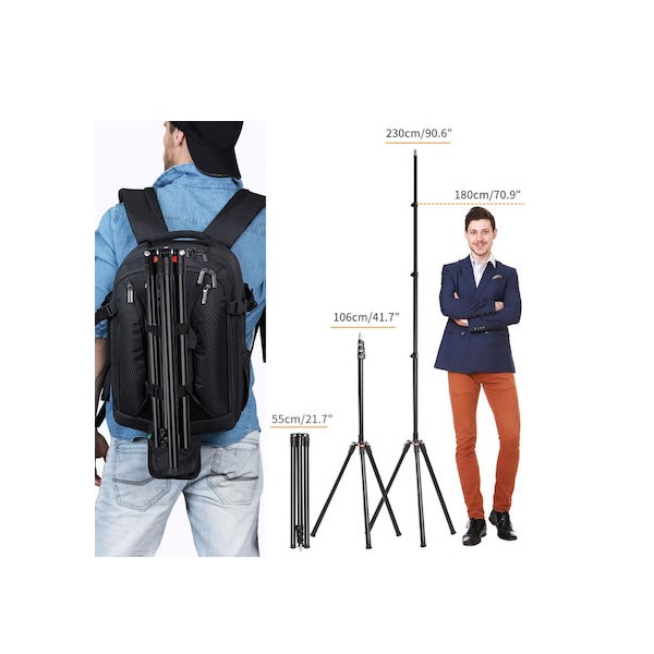 Φωτογραφία προϊόντος: Linco Zenith 2.1m Αλουμινένιο Light Stand Τρίποδο Φωτογραφίας