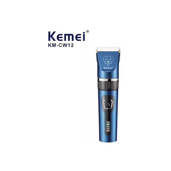 Φωτογραφία προϊόντος: Kemei KM-CW12 Επαναφορτιζόμενη Κουρευτική Μηχανή Σκύλων