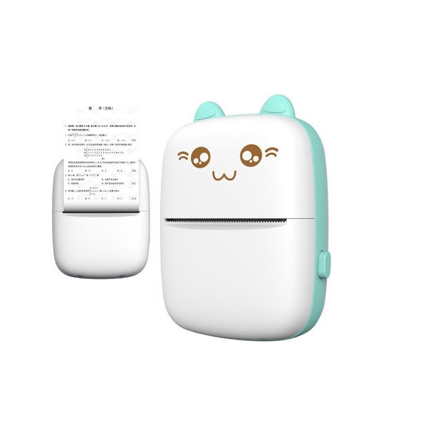 Φωτογραφία προϊόντος: Hurtel Mini Cat HURC9 Φορητός Εκτυπωτής Φωτογραφιών Zink με Bluetooth