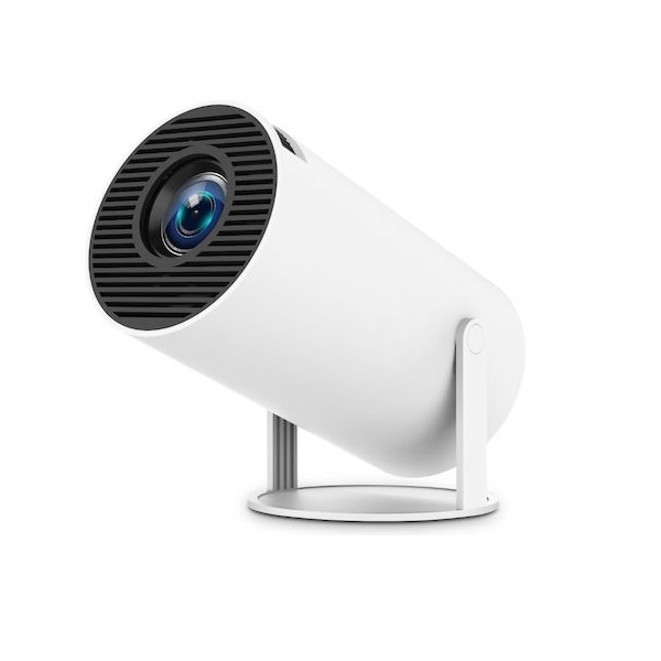 Φωτογραφία προϊόντος: ATC H1 PRO Smart Android Projector HD LED με Wi‑Fi και Ηχεία, Λευκό