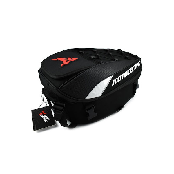 Φωτογραφία προϊόντος: MotoCentric MC-0102 Tank Bag Μοτοσυκλέτας με Tanklock 37lt Μαύρο/Κόκκινο