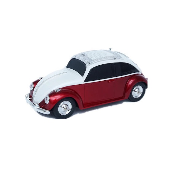 Φωτογραφία προϊόντος: WS-1958 Ηχείο Bluetooth 3W με Ραδιόφωνο και LED Φωτισμό Κόκκινο