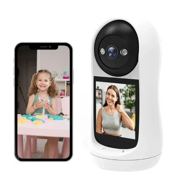Φωτογραφία προϊόντος: Έξυπνη Κάμερα WiFi 1080P HD με οθόνη 2,8″, αμφίδρομη βιντεοκλήση και νυχτερινή όραση