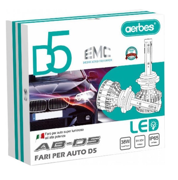 Φωτογραφία προϊόντος: 2x aerbes Λαμπτήρες LED SMD H1 38W 6000K