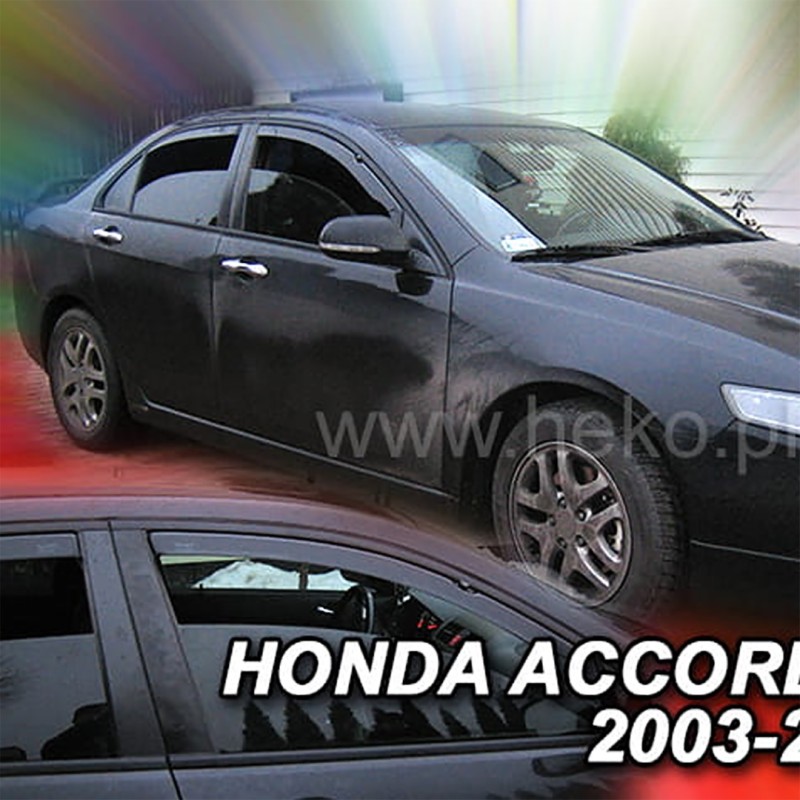 Φωτογραφία προϊόντος: ΑΝΕΜΟΘΡΑΥΣΤΕΣ ΓΙΑ HONDA ACCORD 7 4D/5D 2003-2007 / ACURA TL 3 2003-2007 HEKO – ΖΕΥΓΑΡΙ 2 ΤΕΜ. ΑΠΟ ΕΥΚΑΜΠΤΟ ΦΙΜΕ ΠΛΑΣΤΙΚΟ